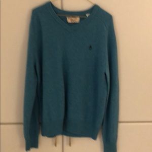 Original Penguin Teal Blue Sweater